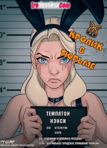 Секс комикс Кролик в тюрьме. Нэнси Темплтон