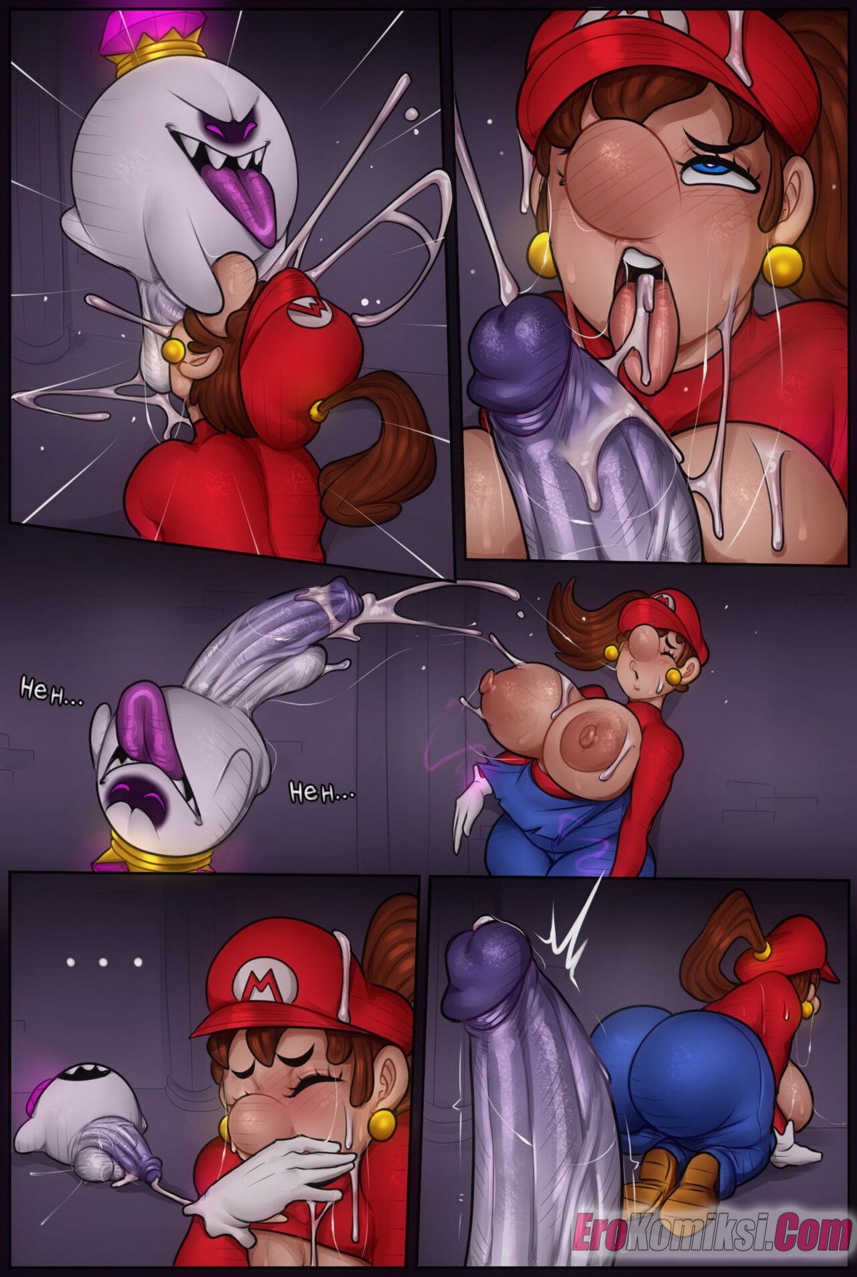 Mario porn comic